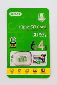 Карта памяти SD micro 64GB Class 10 (1) 