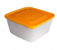Набор контейнеров для пищевых продуктов "Унико" квадратные 4шт 0,45л, 0,9л,1,4л, 2,1л (12)